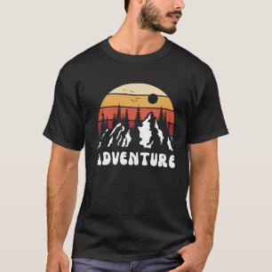 Adventure Mountain Nature Hiking Camping Travel Ro T-Shirt