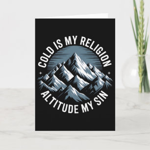 Adventure Mountain Range Vintage Peaks Explorer Cl Card