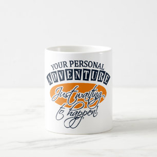 ADVENTURE mug - choose style & colour