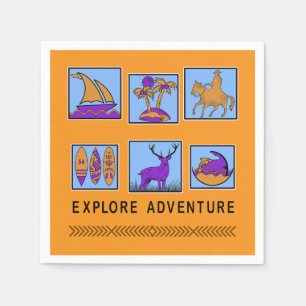 adventure napkin