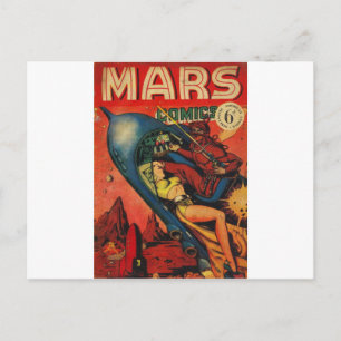 Adventure on Mars Postcard