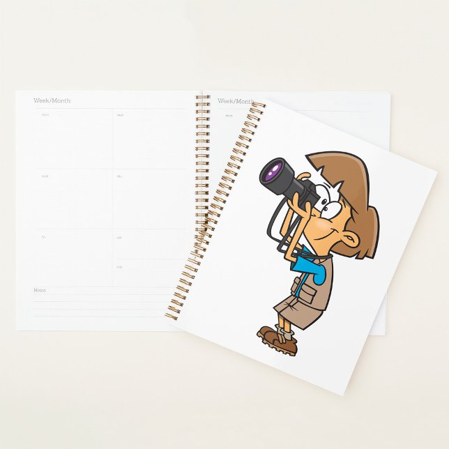 Adventure Photographer Boy with Camera Planner (Creator Uploaded)