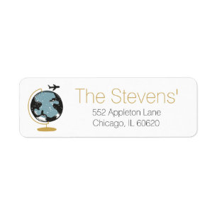 Adventure Return Address Label