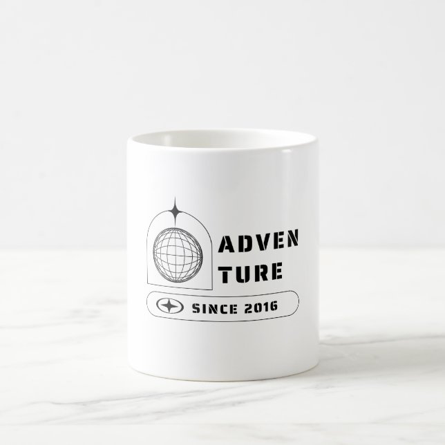 Adventure Since 2016 Coffee Mug (Center)