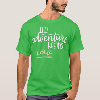 Adventure Slogan Travel Trip Camper Funny Bachelor T-Shirt
