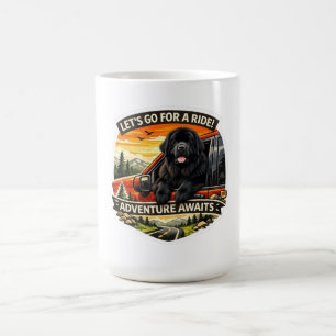 Adventure Sticker Coffee Mug