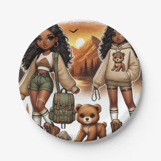 Adventure & Style Hiking Paper Plate