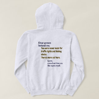 Adventure T and T Logo Dear person.... Hoodie