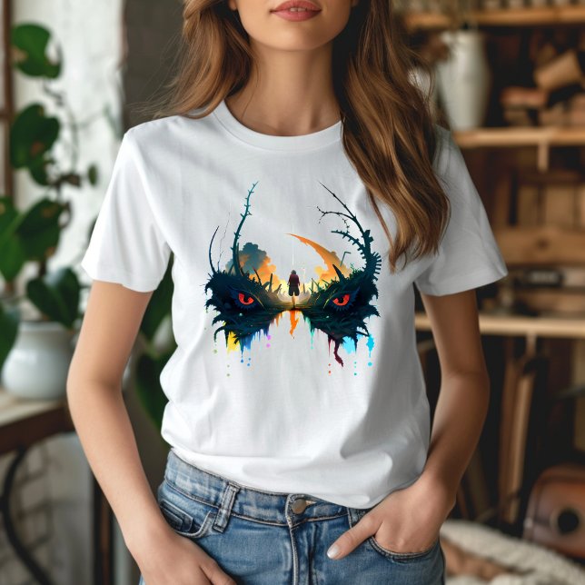 Adventure t-shirt in the eye of the monster (Creator Uploaded)