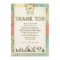 Adventure thank you card Travel Map Baby Birthday