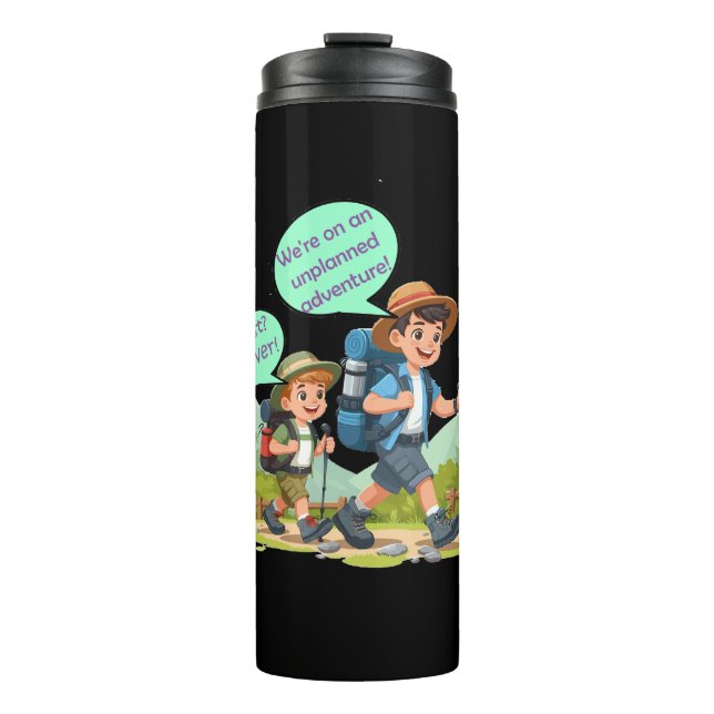 Adventure  thermal tumbler (Front)