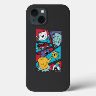 Adventure Time Action Panel Graphic iPhone 13 Case