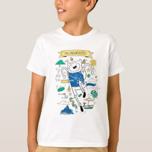Adventure Time "Algebraic" Finn Sketch T-Shirt