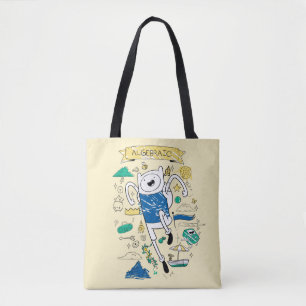 Adventure Time   "Algebraic" Finn Sketch Tote Bag