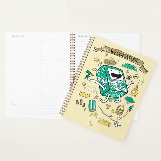 Adventure Time | "Awesomatude" BMO Sketch Planner (Display)