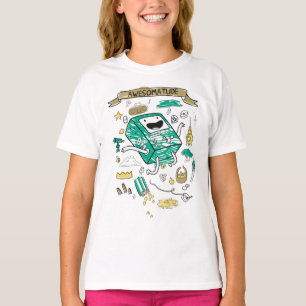 Adventure Time   "Awesomatude" BMO Sketch T-Shirt