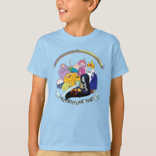 Adventure Time   BMO Group Graphic T-Shirt