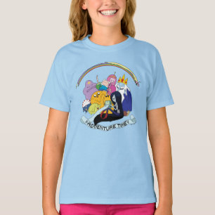 Adventure Time   BMO Group Graphic T-Shirt