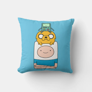 Adventure Time BMO, Jake, & Finn Cushion