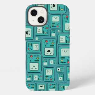 Adventure Time BMO Pattern iPhone 13 Case