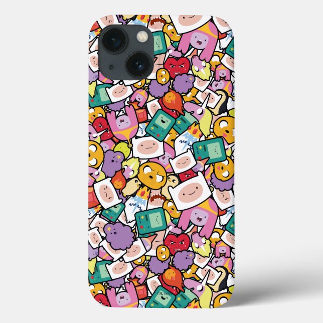 Adventure Time | Character Toss Pattern Case-Mate iPhone Case (Back)