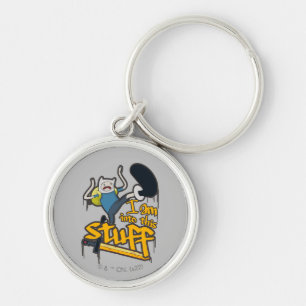 Adventure Time   Finn "I Am Into This Stuff" Key Ring
