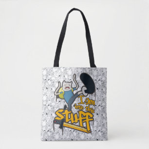 Adventure Time   Finn "I Am Into This Stuff" Tote Bag