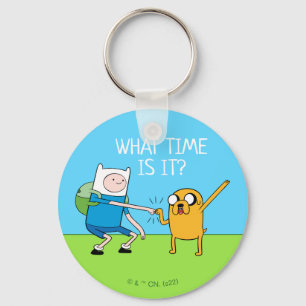 Adventure Time   Finn & Jake Fist Bump Key Ring