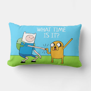 Adventure Time   Finn & Jake Fist Bump Lumbar Cushion