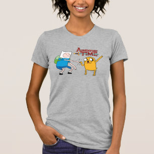 Adventure Time   Finn & Jake Fist Bump T-Shirt