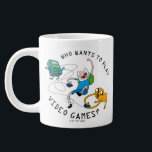 Adventure Time | Finn & Jake Play With BMO Large Coffee Mug<br><div class="desc">Check out this fun graphic of Finn and Jake playing with BMO!</div>