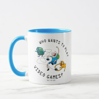 Adventure Time | Finn & Jake Play With BMO Mug