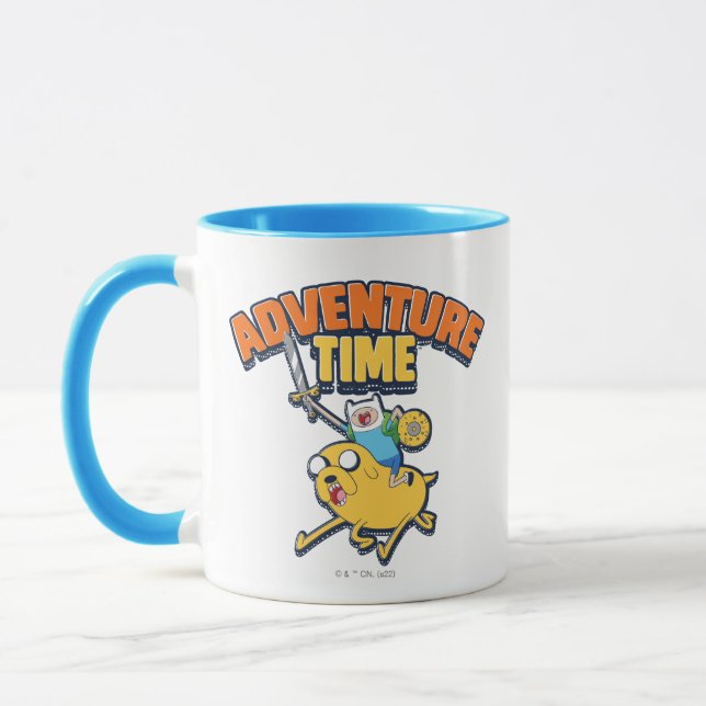 Adventure Time | Finn Riding Jake Mug (Left)