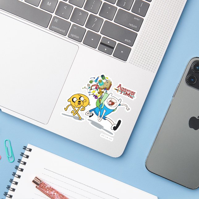 Adventure Time | Finn's Backpack Adventure Gear (Laptop w/ iPhone)
