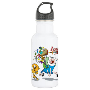 Adventure Time   Finn's Backpack Adventure Gear 532 Ml Water Bottle
