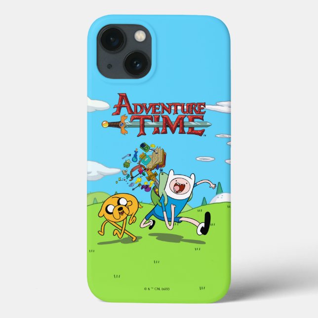 Adventure Time | Finn's Backpack Adventure Gear Case-Mate iPhone Case (Back)