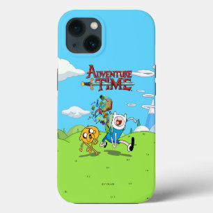 Adventure Time Finn's Backpack Adventure Gear iPhone 13 Case