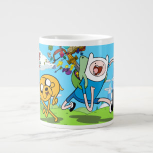 Adventure Time   Finn's Backpack Adventure Gear Large Coffee Mug