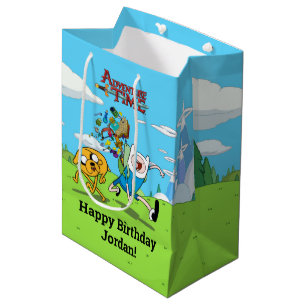 Adventure Time Finn's Backpack Adventure Gear Medium Gift Bag