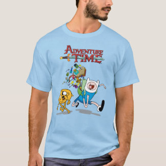 Adventure Time | Finn's Backpack Adventure Gear T-Shirt