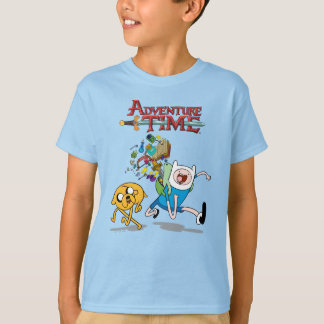 Adventure Time | Finn's Backpack Adventure Gear T-Shirt