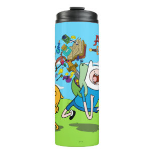 Adventure Time   Finn's Backpack Adventure Gear Thermal Tumbler