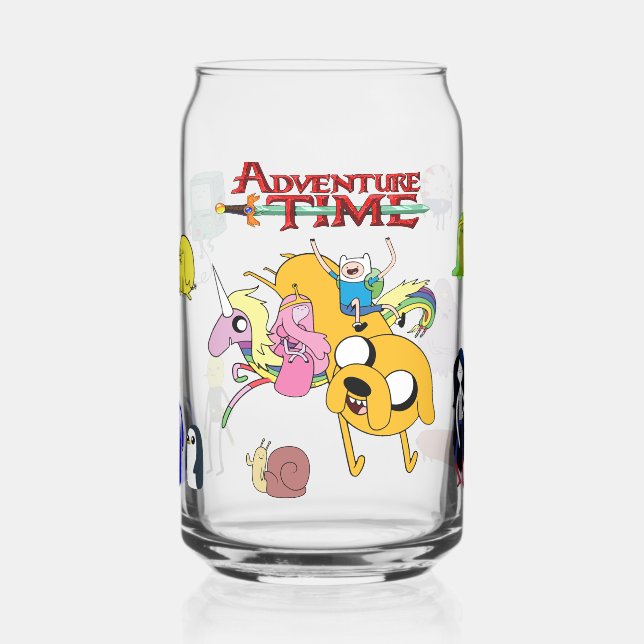 Adventure Time Glass (Left)