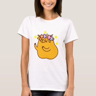 Adventure Time Jake and Flowers T-Shirt