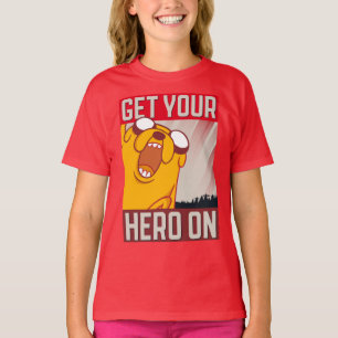 Adventure Time   Jake "Get Your Hero On" T-Shirt