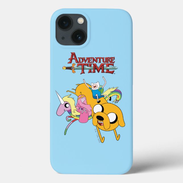 Adventure Time | Lady, Bubblegum, Finn, & Jake Case-Mate iPhone Case (Back)