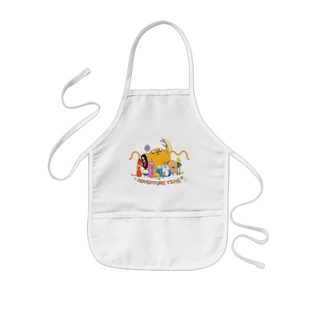 Adventure Time | Large Jake Group Graphic Kids Apron (Front)