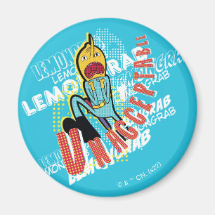 Adventure Time   Lemon Grab "UNACCEPTABLE" Magnet