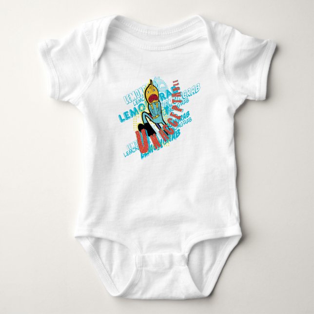 Adventure Time | Lemon Grab "UNACCEPTABLE" T-Shirt Baby Bodysuit (Front)