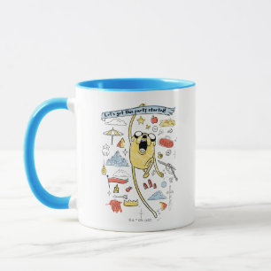 Adventure Time   "Party" Jake Sketch Mug